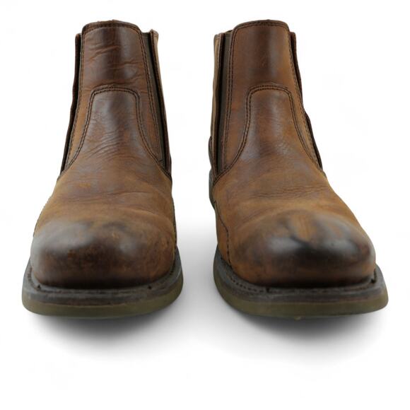 Harley Davidson Chelsea Boots Mens 11 Brown Leather Motorcycle Bikercore 93040 - Picture 5 of 11